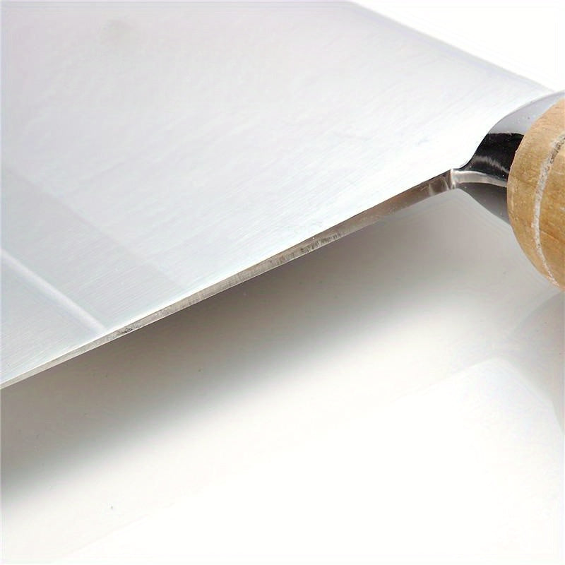 (High Carbon Steel) 316Mm Blade Mid-End High-Carbon Steel Build\u002FExcellent Chef Chef Knife\u002FYellow High-End Wooden Handle\u002FStainless Steel Double Bevel(High Carbon Steel) Interrupt Type\u002FSlicing Chef Knife\u002FSlicing Chef Knife