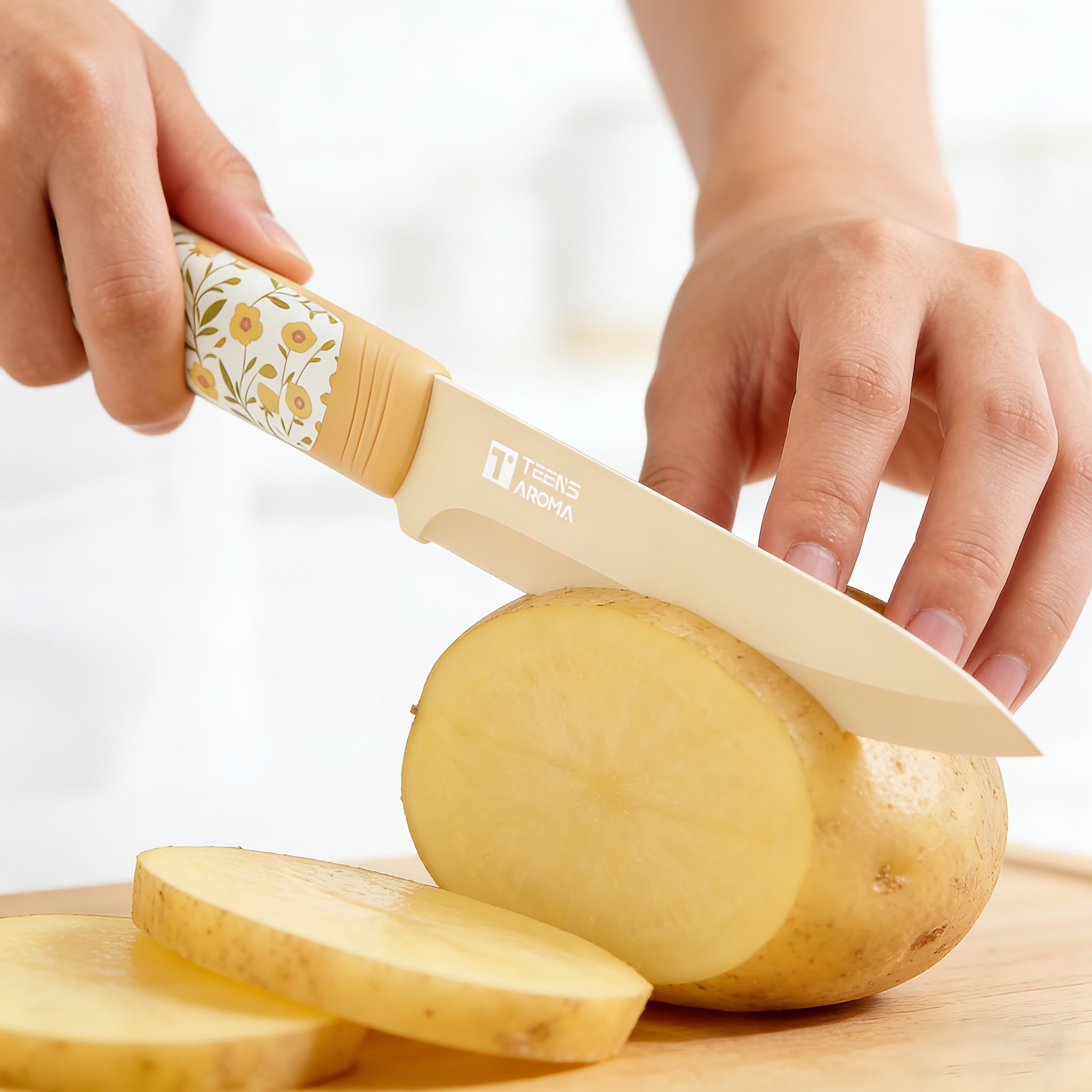 Kitchen Knife\u002FChef Knife, Peeling Knife, Fruit Knife | Sharp High Carbon Stainless Steel Small Kitchen Art Knife, Forged Peeling and Vegetable Knife, Best Gifting Option