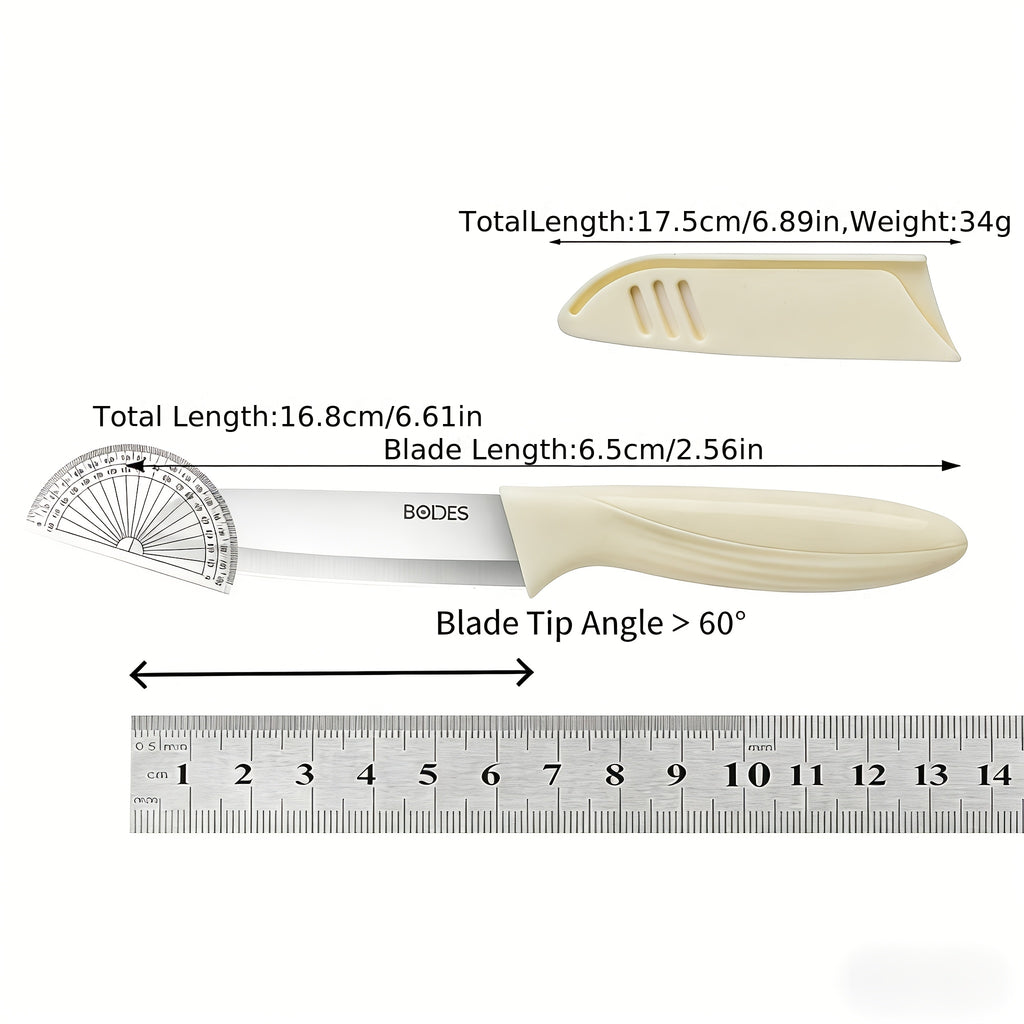 BODES Multi Purpose Stainless Steel Fruit Peeling Knife, Fruit Peeling Knife, Kitchen Peeling Knife, Fruit Cutting Knife, Fruit Peeling Knife Set