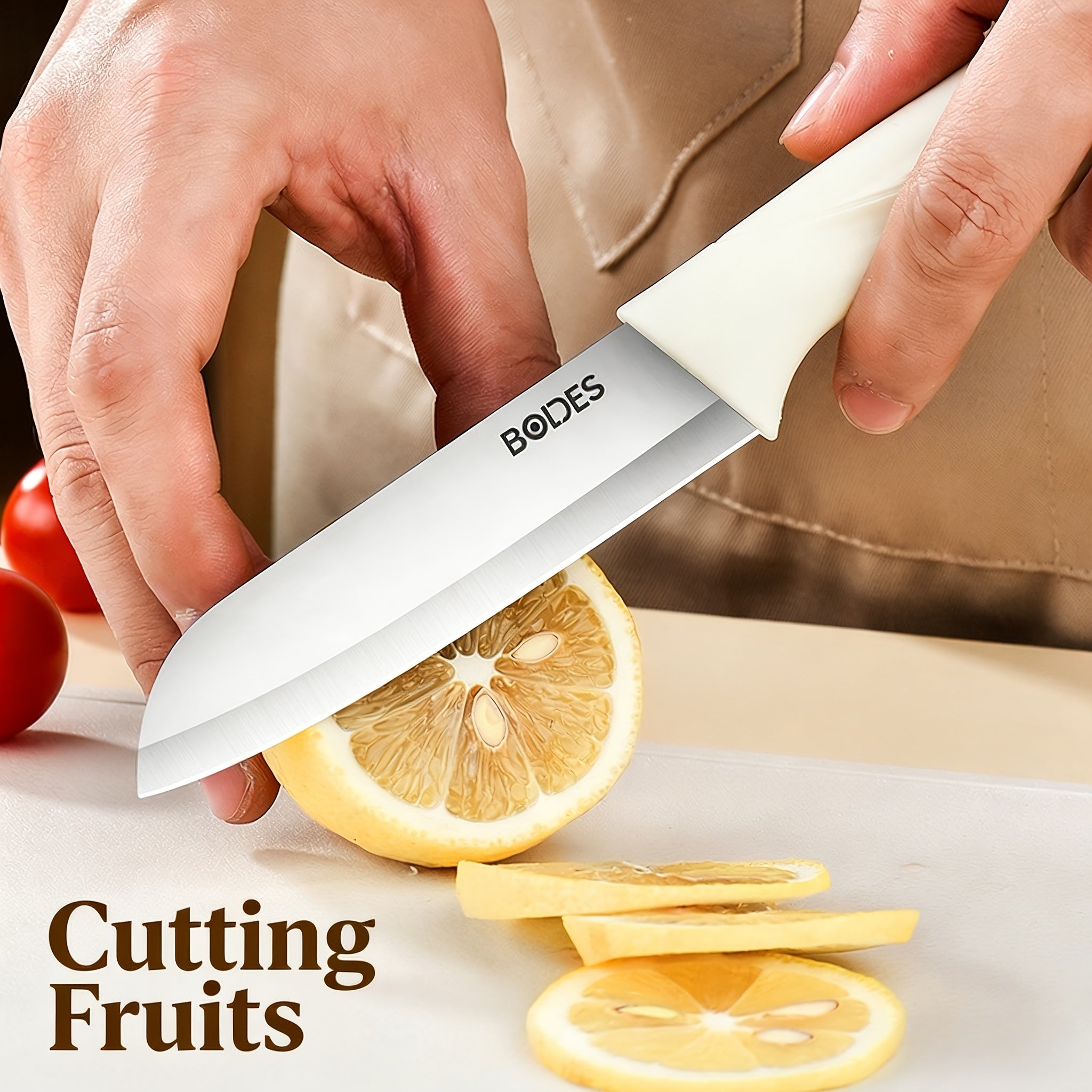 BODES Multi Purpose Stainless Steel Fruit Peeling Knife, Fruit Peeling Knife, Kitchen Peeling Knife, Fruit Cutting Knife, Fruit Peeling Knife Set