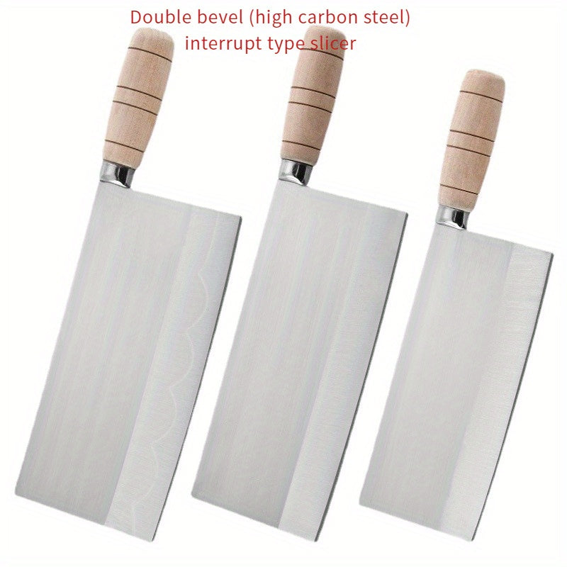 (High Carbon Steel) 316Mm Blade Mid-End High-Carbon Steel Build\u002FExcellent Chef Chef Knife\u002FYellow High-End Wooden Handle\u002FStainless Steel Double Bevel(High Carbon Steel) Interrupt Type\u002FSlicing Chef Knife\u002FSlicing Chef Knife